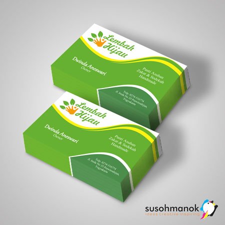 desain kartu nama pontianak