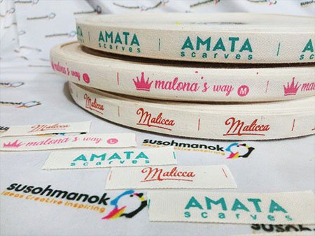 cetak label baju magelang