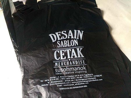 sablon plastik kresek purwokerto