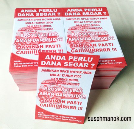 bikin brosur medan