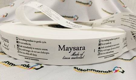 label baju depok