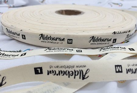 label baju pati