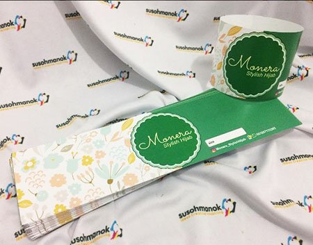 bikin pengikat jilbab bontang