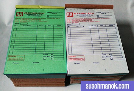 cetak nota di mojokerto
