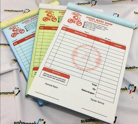 cetak nota gresik