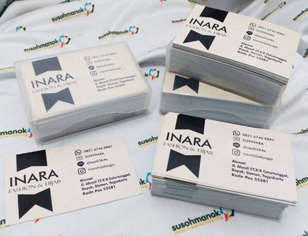 cetak kartu nama di mataram