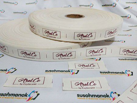 cetak label baju poso