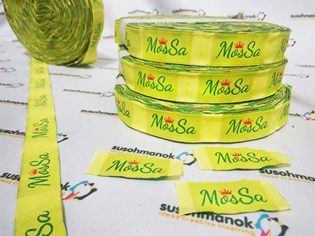 cetak label baju singkawang