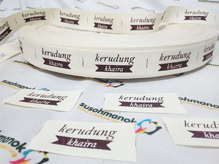 cetak label baju tarakan